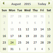 A low date set at August 11th